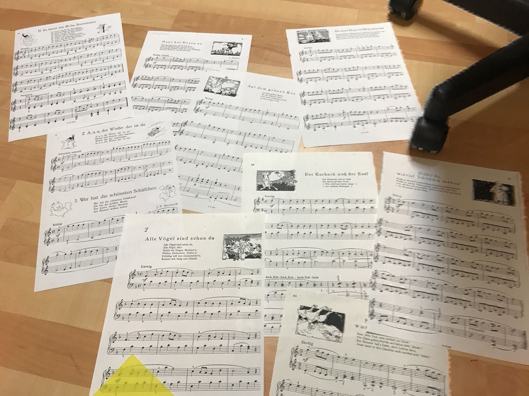 Musikinstrumente: Musiknoten Klaviernoten – Neu (gemäss Beschreibung) aus Oberweningen von Jogi2