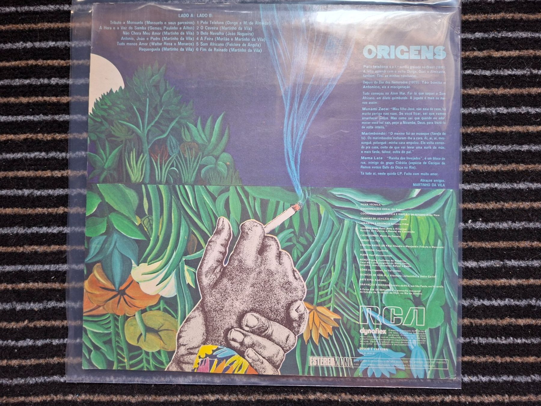 Dischi in vinile: Martinho da Vila - Origens - LP - Vinyl – Usato da Burg AG venduto da ..machine_rec.. 1