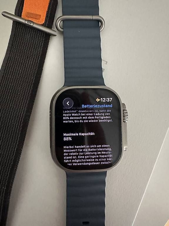 Smartwatch: Apple Watch Ultra 1 - Inkl 2 Original Bänder – Gebraucht aus Winterthur von Joel_h01 2