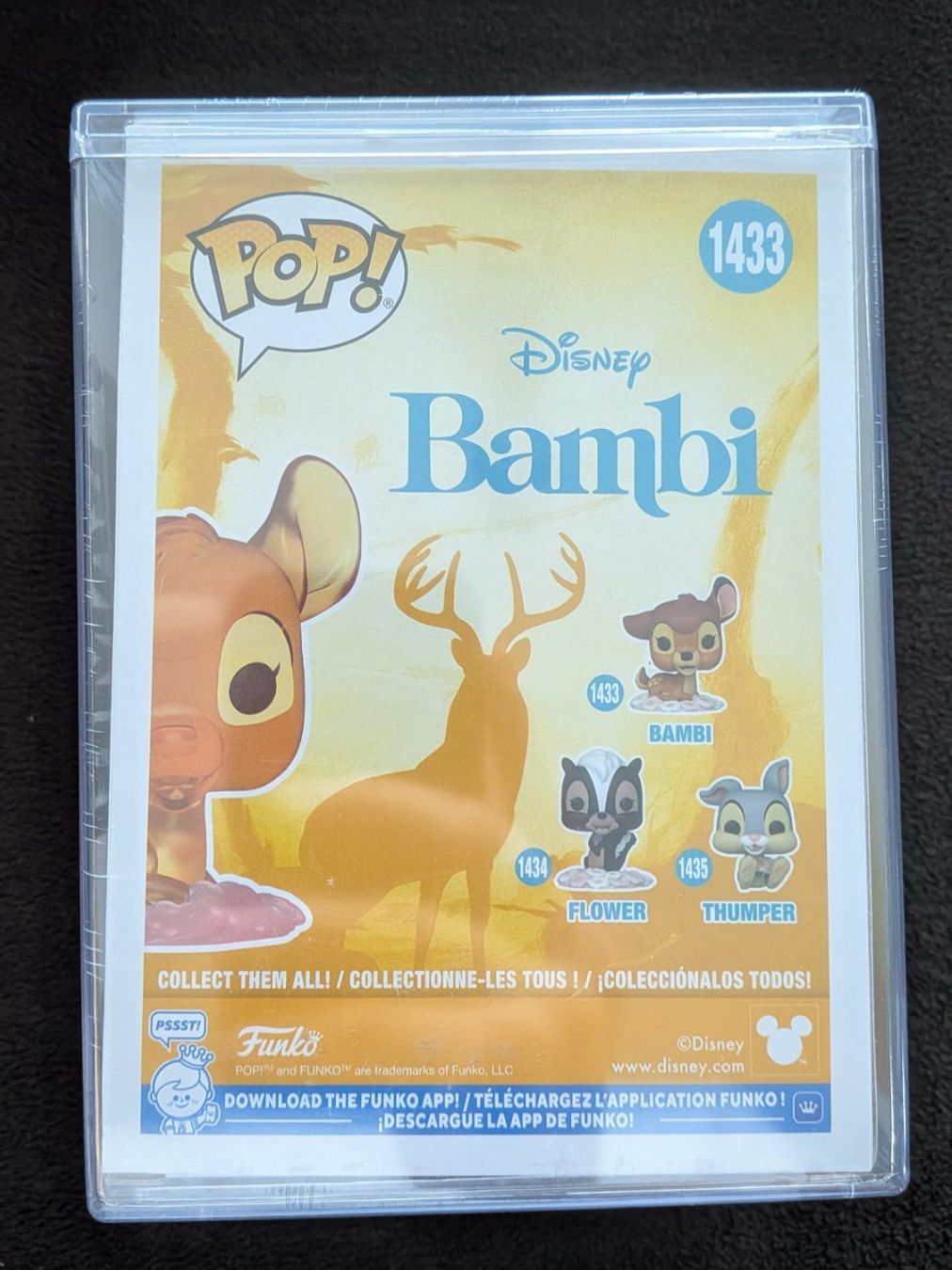 Funko Statuette: Funko Pop Disney - Bambi #1433 GitD Limited 5000 + Hard Case – Nuovo e nell'imballaggio originale da Obfelden venduto da RCO85 2