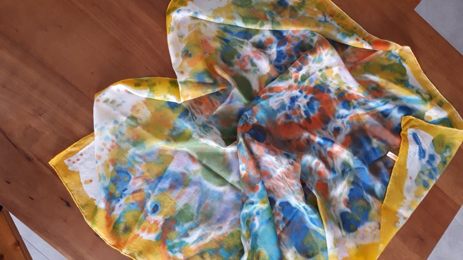 Foulards, Tücher & Schals: Seidentuch – Gebraucht aus Mühlethal von prackendorf