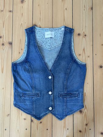 Jeans-Weste 