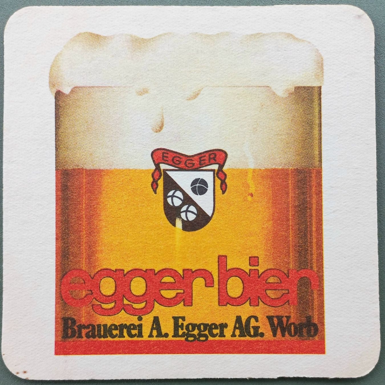 Dessous de verre: Bierdeckel - Egger - CH – D'occasion à Niederuzwil par lubimaja 1