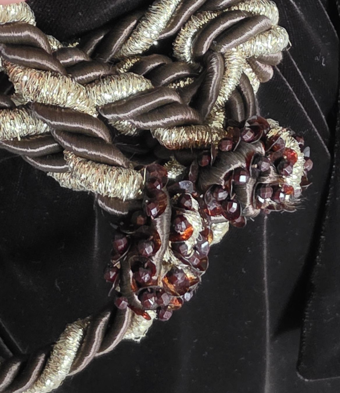 Robes: Wunderschöne Samtkleid, Gr. 36, mit Ziergürtel - Festlich! – Neuf (Voir description) à Rheinsulz par Gilea 4