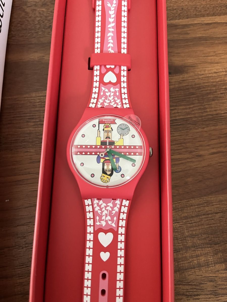 Swatch Orologi: SWATCH Aktionärsuhr 2022 – Nuovo e nell'imballaggio originale da Muri AG venduto da Gurkensalat-3.14