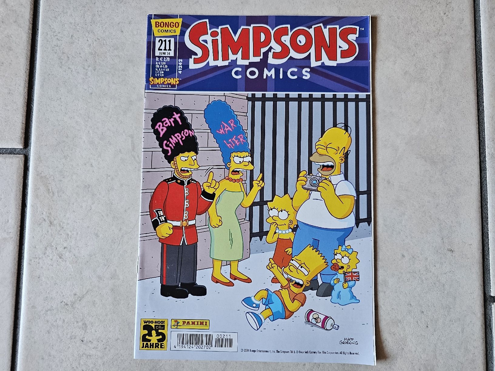 BD: Simpsons Comic  -  Heft #211 – D'occasion à Schneisingen par backstore24