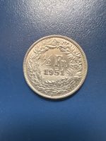 Pièce 1/2 Franc Suisse 1951 Bon état
