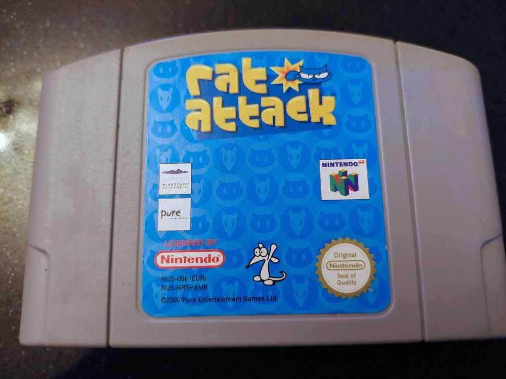 RAT ATTACK (PAL) - NINTENDO 64 (Gebraucht) in Spiegel b. Bern für CHF ...