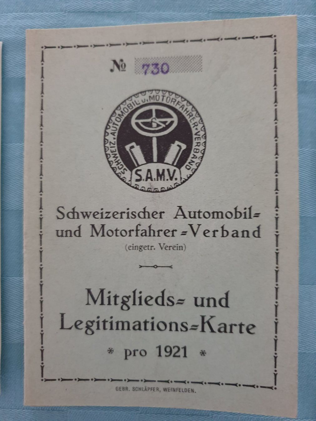 Documenti: Fotos Dokumente – Usato da Mörschwil venduto da spirspi 2