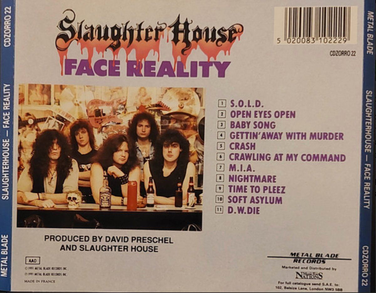 CDs: Slaughter House - Face Reality – Gebraucht aus Brunnen von Barfly5 1