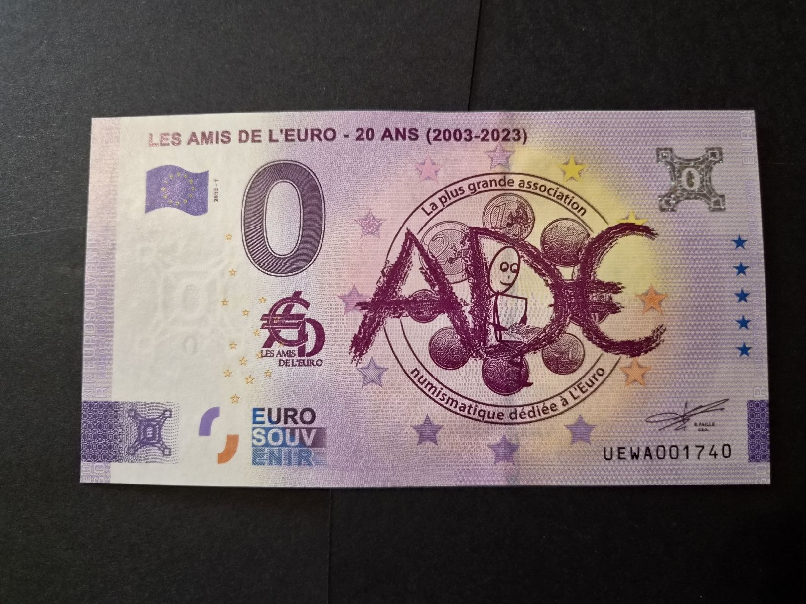 Banconote: France, 0 euro ADE – Nuovo (secondo la descrizione) da Versoix venduto da rucio