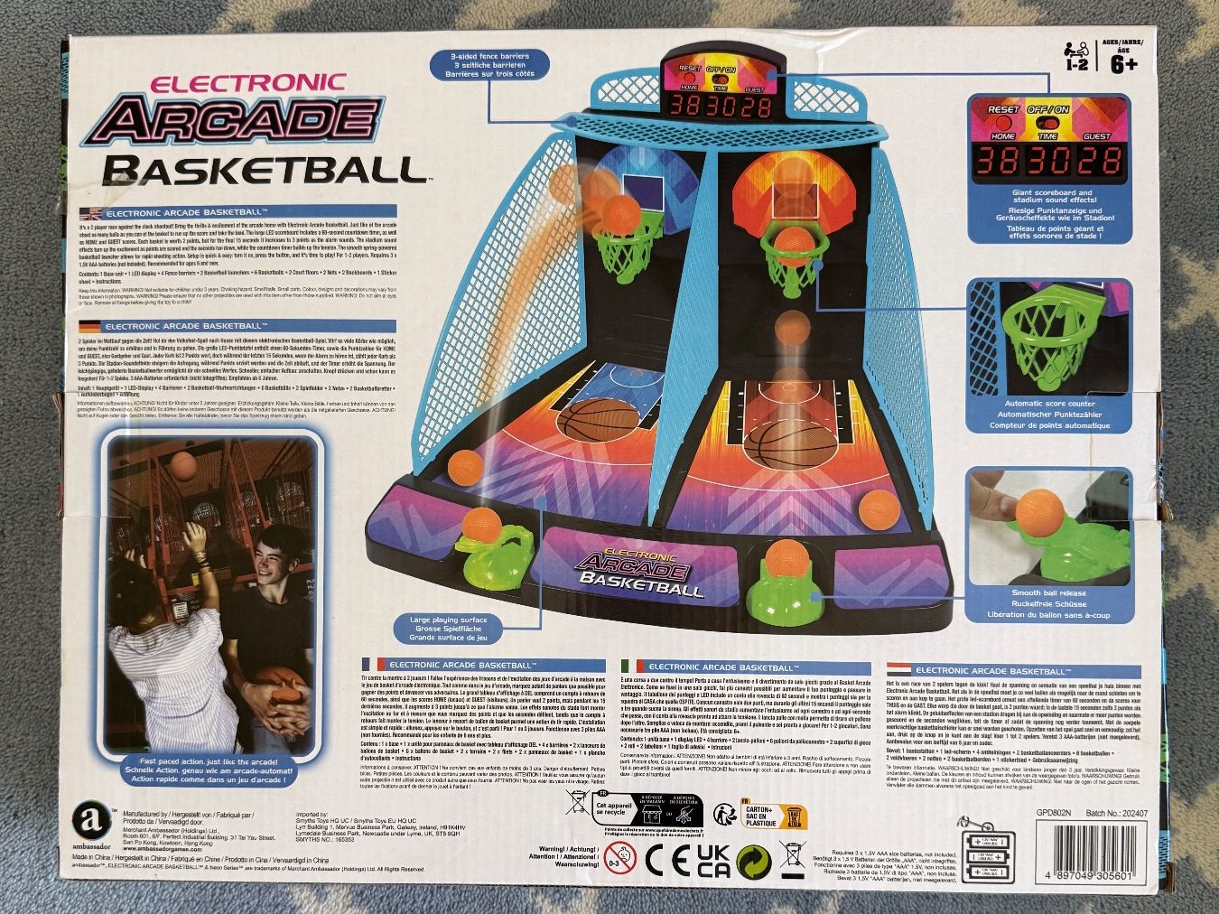 Giochi: Elektronisches Arcade Basketball – Nuovo e nell'imballaggio originale da Stallikon venduto da lori2003 1