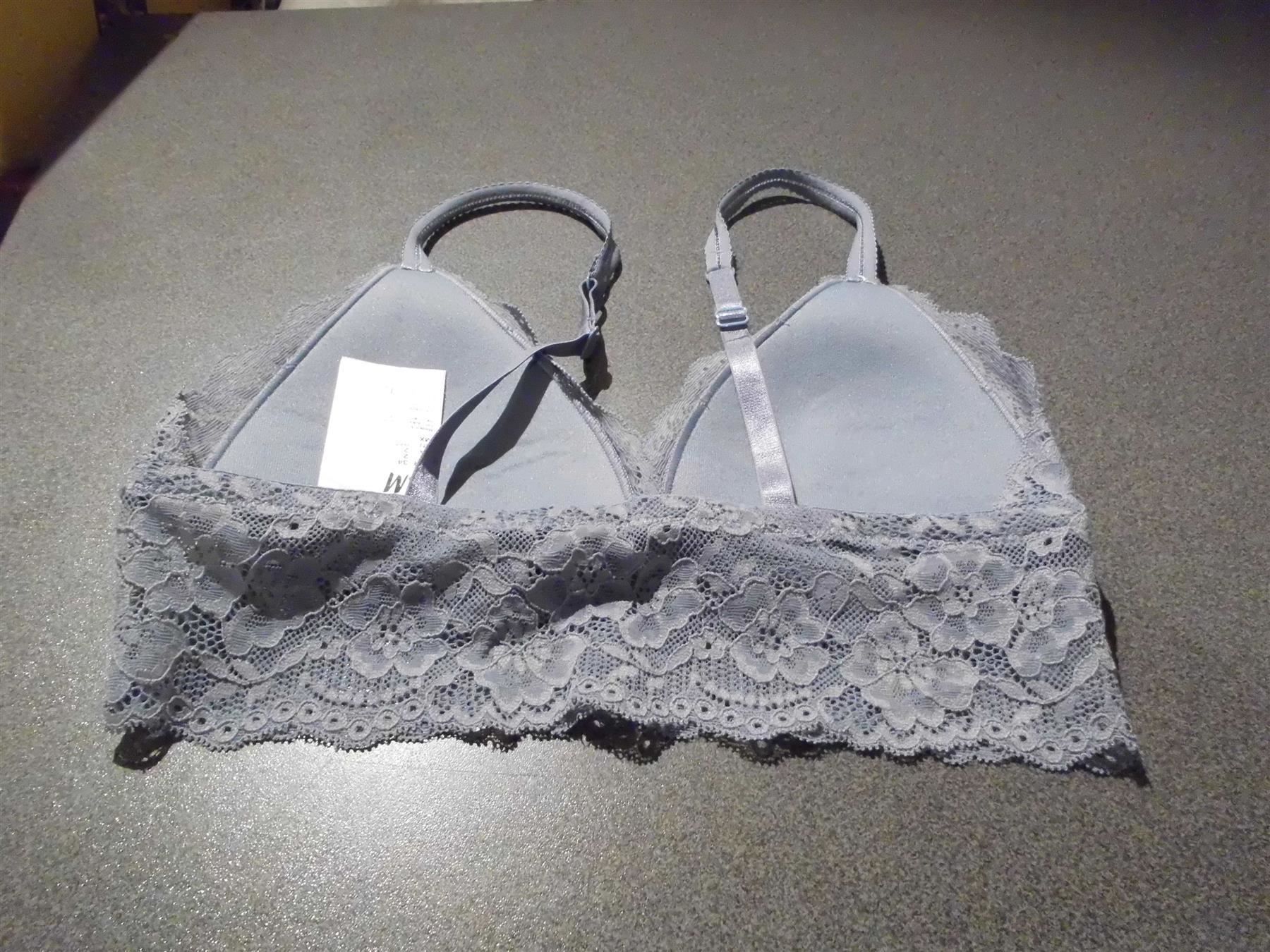 H&M Top: Bustier Grösse 34, H&M, hellgrau – Usato da Zürich venduto da abraxas1291 1