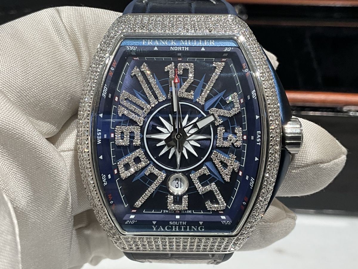 Franck Muller Montres: Franck Müller Vanguard Iced out – Neuf (Voir description) à Schaffhausen par glamour-shop