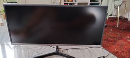 Samsung Monitor S34J550WQU 34" flat