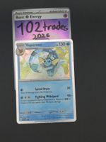 🇬🇧 EN Vaporeon - SVP 168 Karte