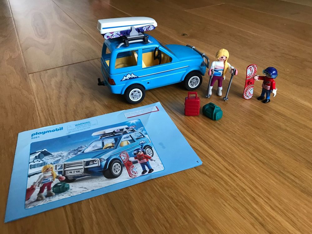 Udgående Vejhus selv Playmobil Auto mit Dachbox 9281 | Kaufen auf Ricardo