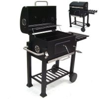 56511 - XL Grillwagen Holzkohlegrill Holzkohlewage