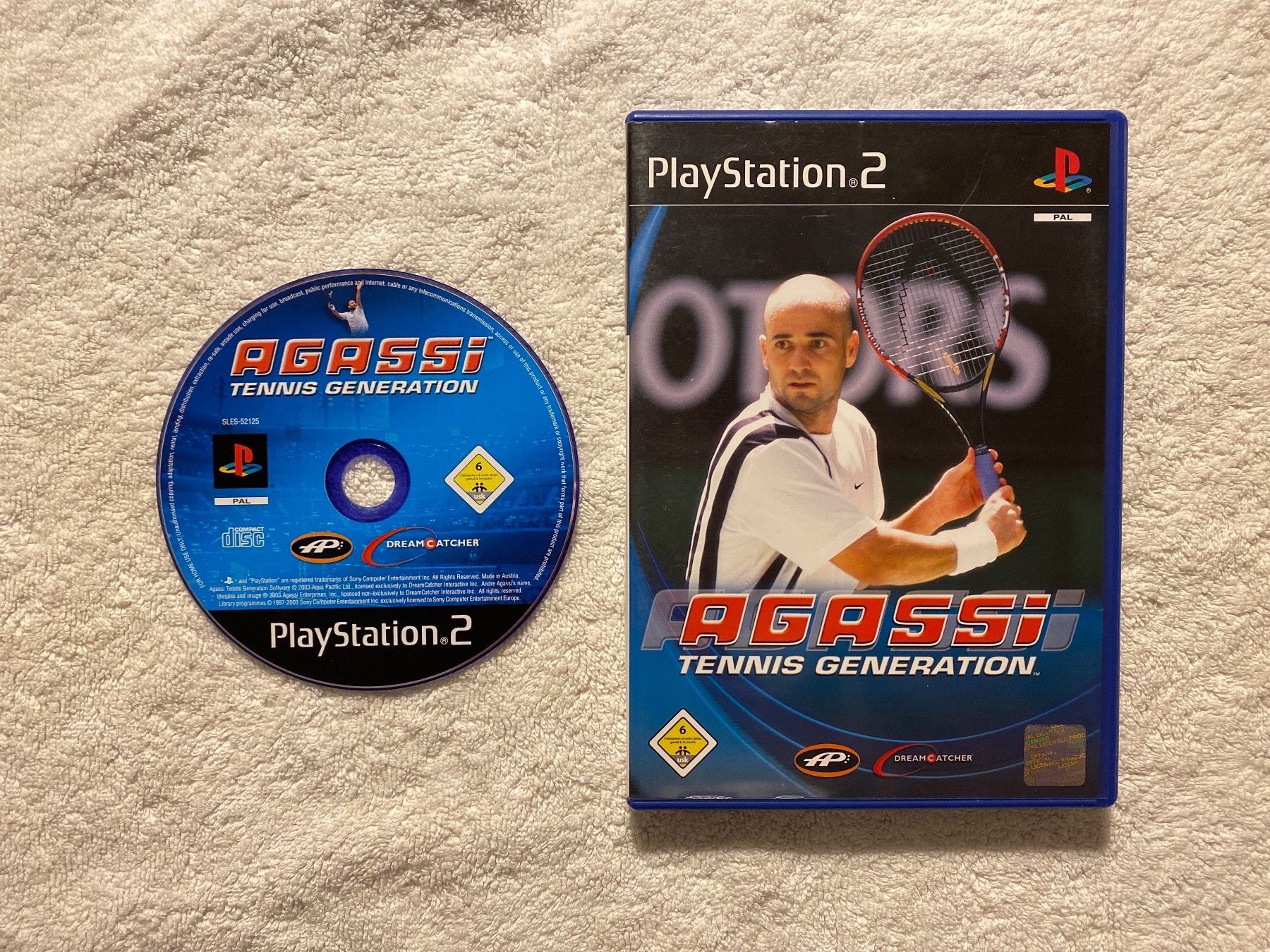 Sony Spiele: Agassi Tennis Generation PS2 – Gebraucht aus Reichenbach i. K. von Daniel840