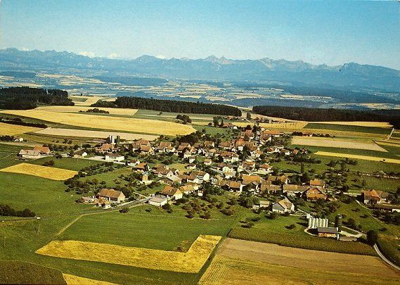 Cartoline postali: THIERRENS et les Alpes - vue aérienne – Nuovo (secondo la descrizione) da Jona venduto da philajona