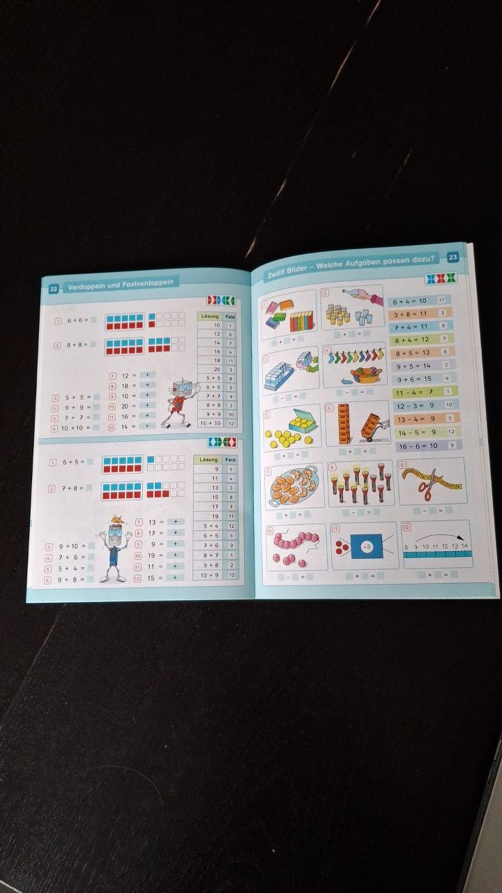 Giochi: mini Lük Heft "mathe" ab 1. Klasse – Usato da Wiesendangen venduto da troawus 1
