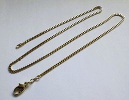 Klassische Panzerkette 18Karat Gelbgold