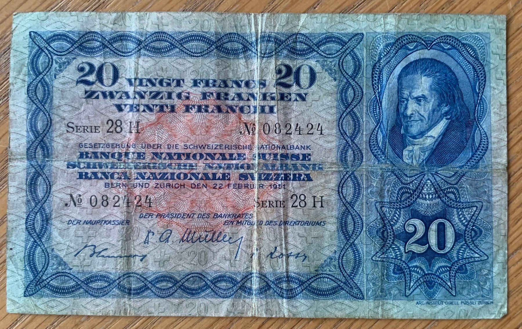 Banconote: Banknote – Usato da Wolfwil venduto da kakadu78