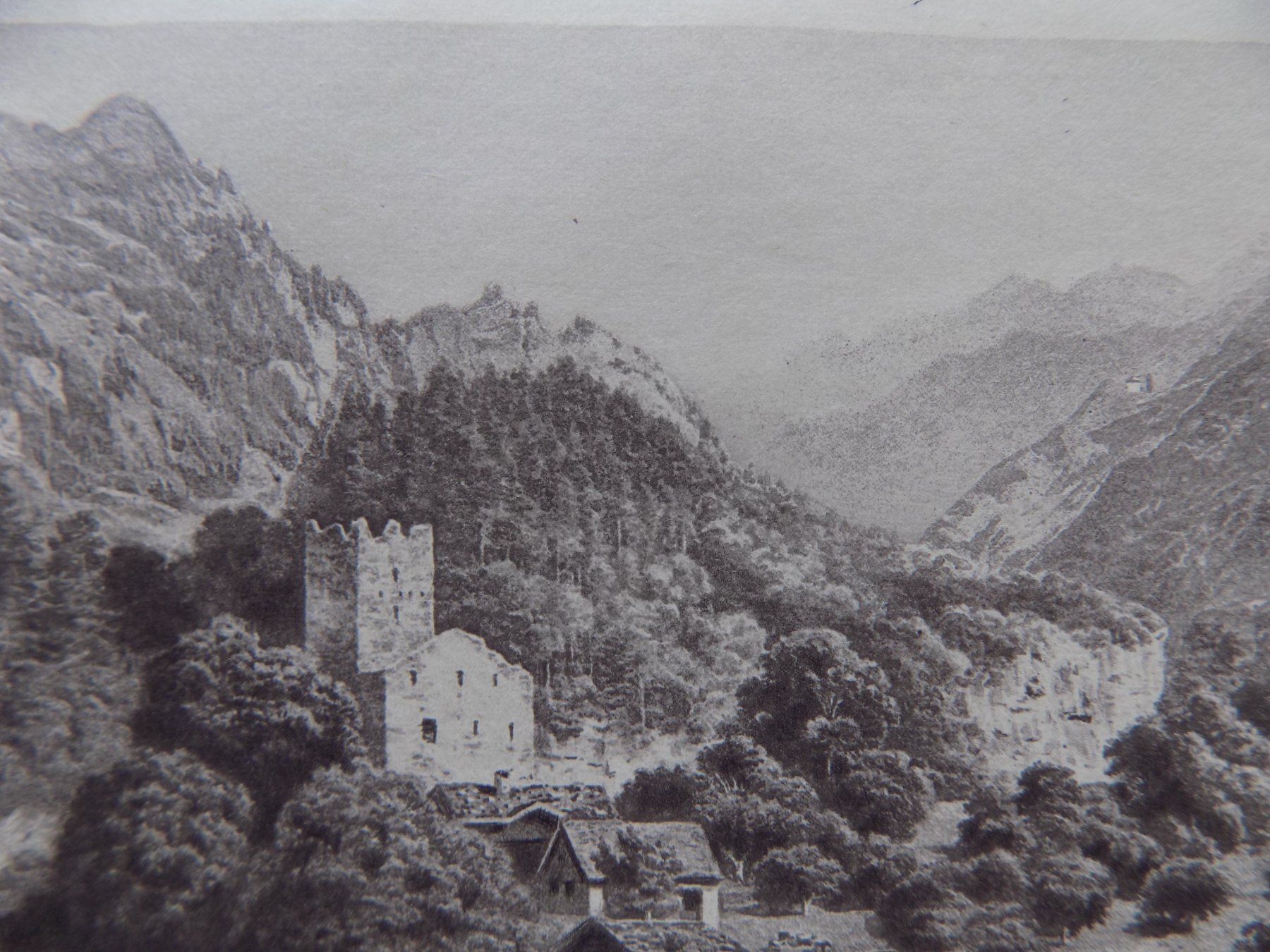 Incisioni: Ruine Campi Sils im Domleschg – Usato da Risch venduto da Rischli15 4