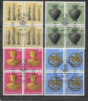 Viererblockserie Pro Patria 1972 B154-B157 ET Bern 1.6.1972