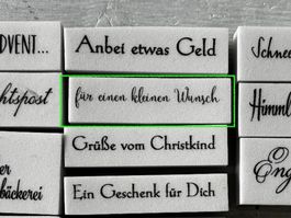 LaBlanche Stempel Spruch 'für einen kleinen Wunsch' 1-teilig