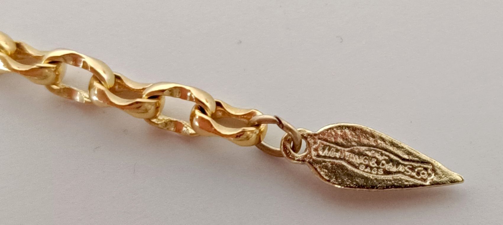 Catenine: Gold Mesh Halsschmuck von Whiting & Davis Co. – Usato da Teufen ZH venduto da beewhykay 2