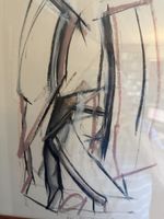 BAERISWYL Bruno (1941-1996) Dessin à la craie
