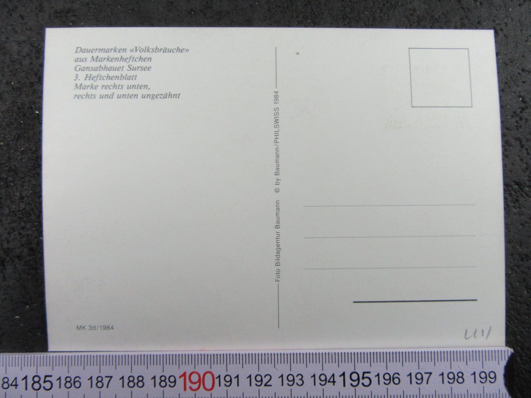 Cartoline postali: SURSEE GANSABHAUET FDC AK LU – Usato da Ettingen venduto da Hausi4711 1