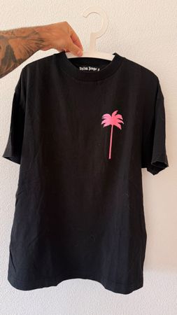 T-Shirt Palm Angels schwarz Gross.M