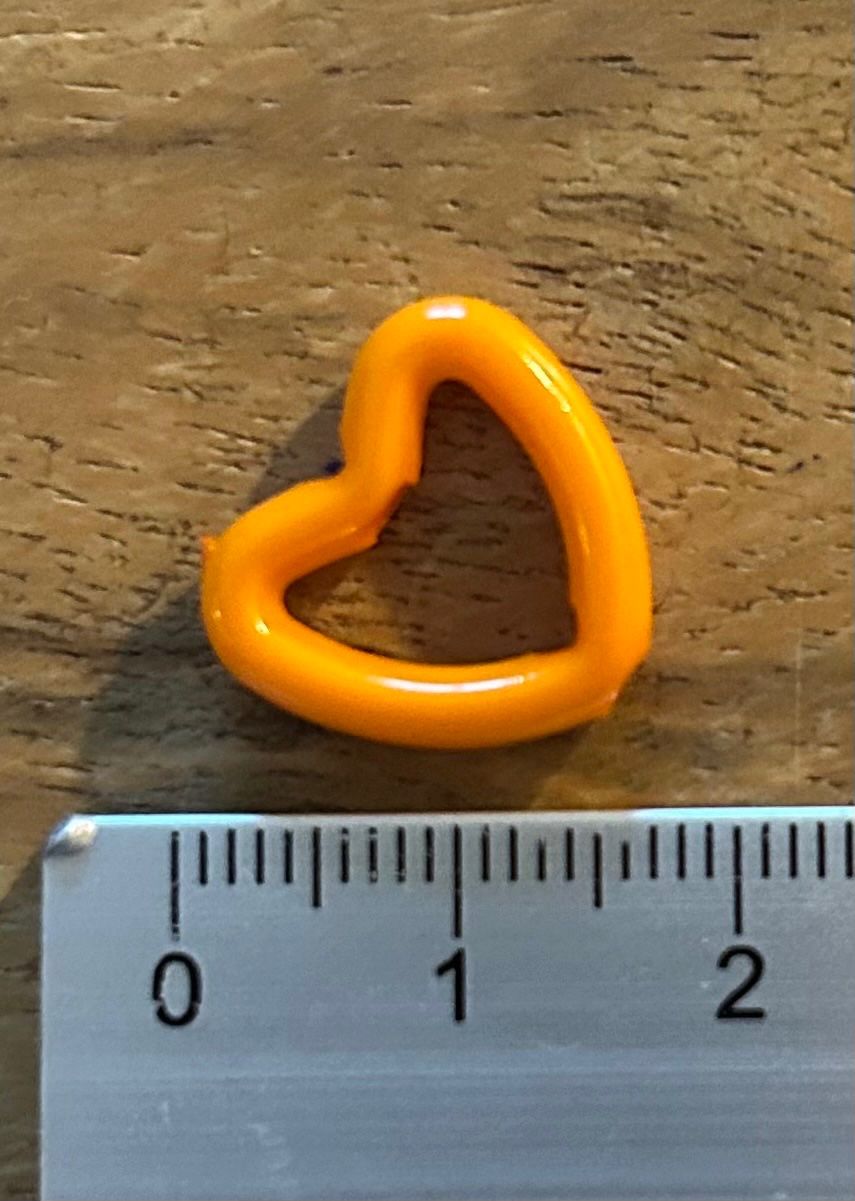 Perlen (unechte): Perlen  Bastelperlen Herz 20 Stück – Neu und originalverpackt aus Geneve von vane267 1