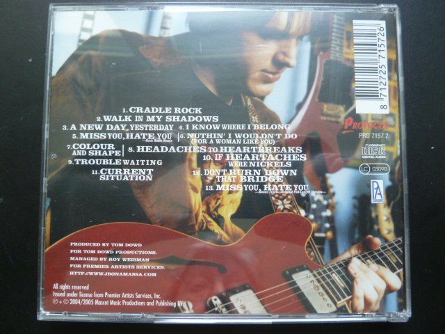 CD: Joe Bonamassa - A new day yesterday – Usato da Au ZH venduto da sikoku 2
