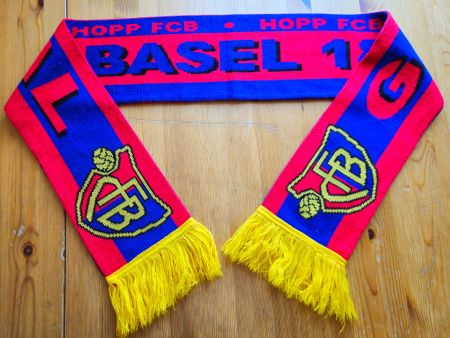 FC Basel Fan Schal GOOOOOAL FCB Fussball