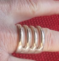 Silberring aus Gabel hergestellt! Unikat, Grösse 20 mm