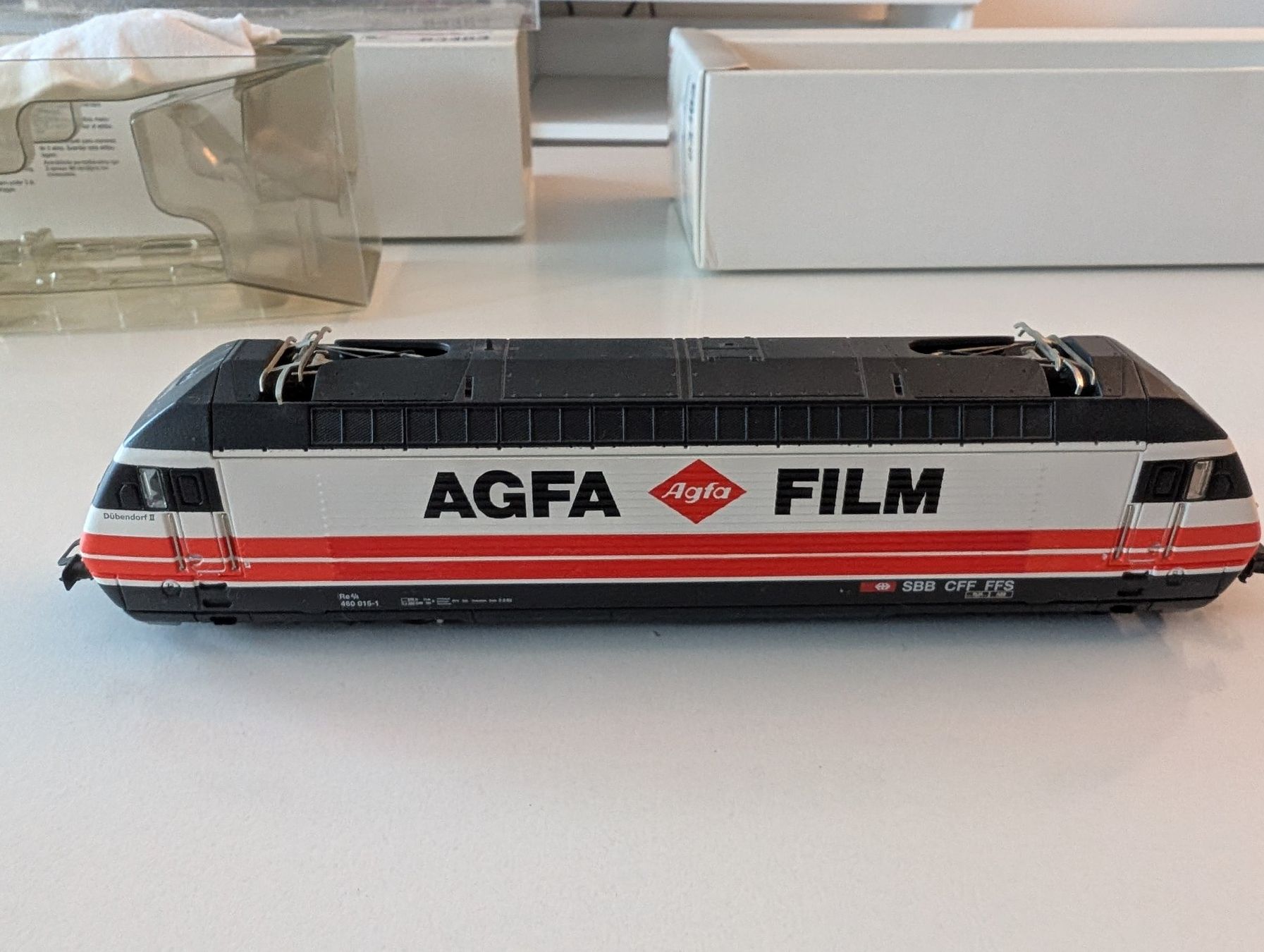 Märklin Modelleisenbahnen: Märklin SBB Re 460 AGFA Top – Gebraucht aus Ebikon von Nico151 3
