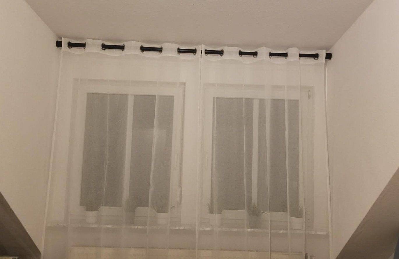 Sonstiges für Haushalt & Wohnen: Vorhangstange ohne Bohren 120-170cm – Neu und originalverpackt aus Adlikon b.Regensdorf von MK-VORHANGSERVICE 7