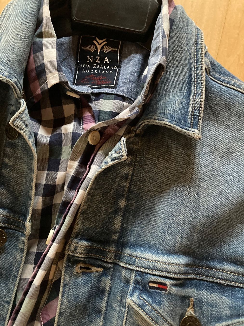 Jacken: Jeansjacke mit Hemd – Gebraucht aus Eggiwil von onedollar02 3