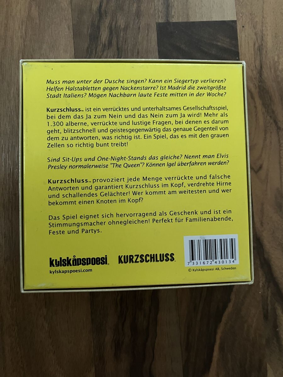 Giochi: Spiel Kurzschluss – Usato da Bözberg venduto da Sape9192 1