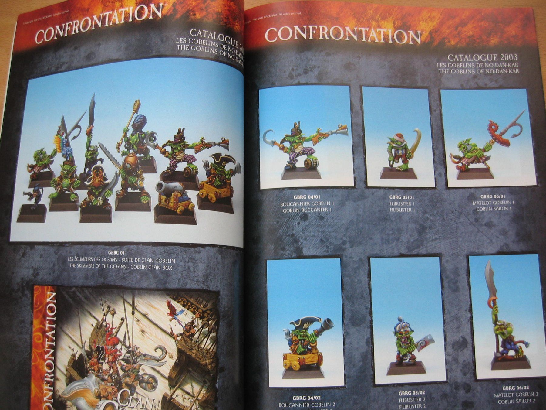 Libri: Rackham Confrontation Catalogue 28mm 2003 – Usato da Fribourg venduto da Werkt 7