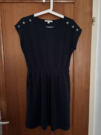 Esprit Kleid, dunkelblau mit Knöpfen, Grösse XS, neuwertig