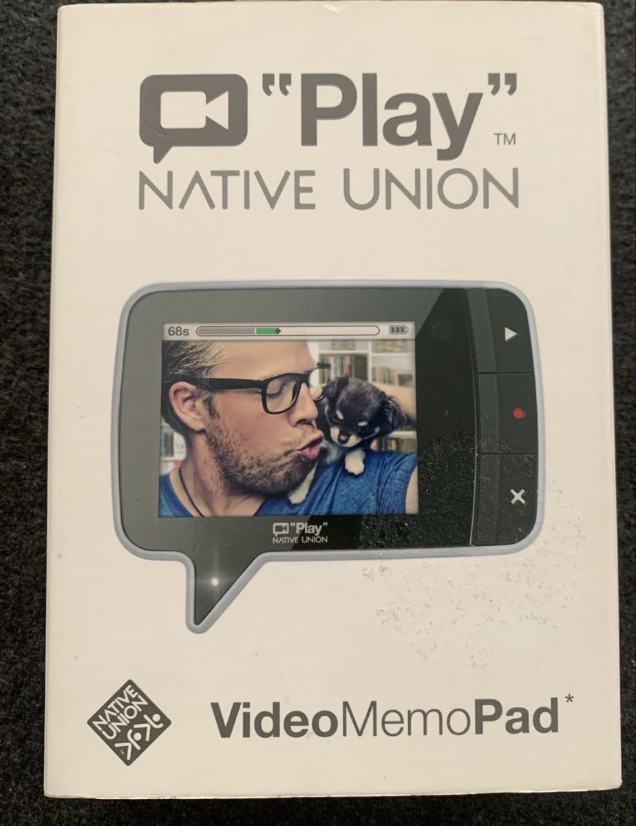 Sveglie: Native Union VideoMemoPad - Neuwertig & Originalverpackt – Nuovo e nell'imballaggio originale da Krauchthal venduto da ago_9mx9