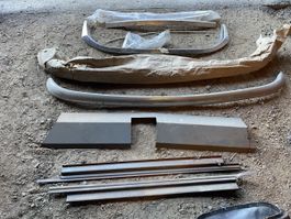 Mini Chromteile + Reparaturbleche teilweise NEU!