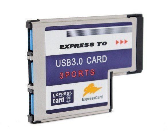 Lettori di schede: Expresscard 54mm to USB 3.0 HUB – Nuovo e nell'imballaggio originale da Unterägeri venduto da RmOnline 3