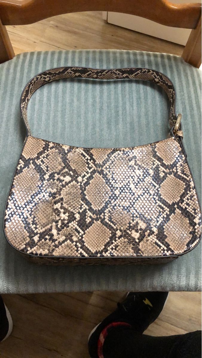 Borse da donna: Schicke Handtasche mit Schlangenmuster - Herbst Accessoire – Nuovo (secondo la descrizione) da Zürich venduto da sab_d82w