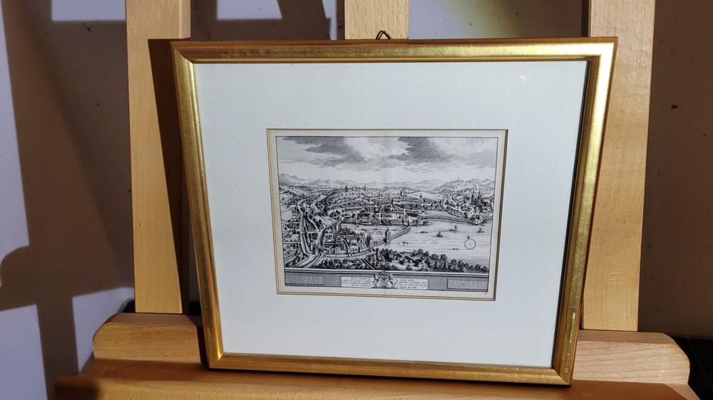 Incisioni: *** MERIAN, "Stich von Luzern" *** – Usato da Luzern venduto da Luzern1 4
