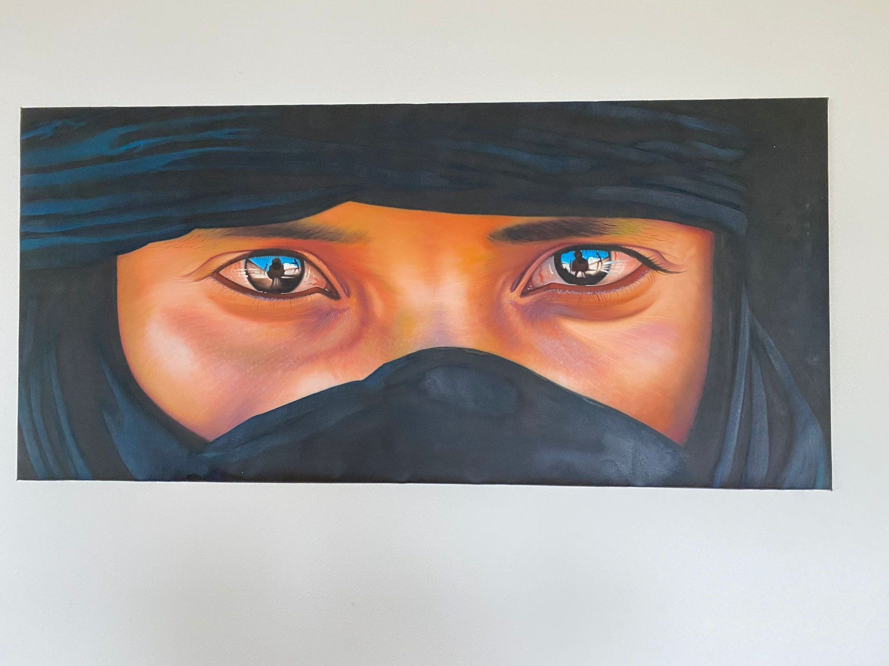 Dipinti: Gemälde "orientalische Augen" – Usato da Winterthur venduto da ivi.90 2